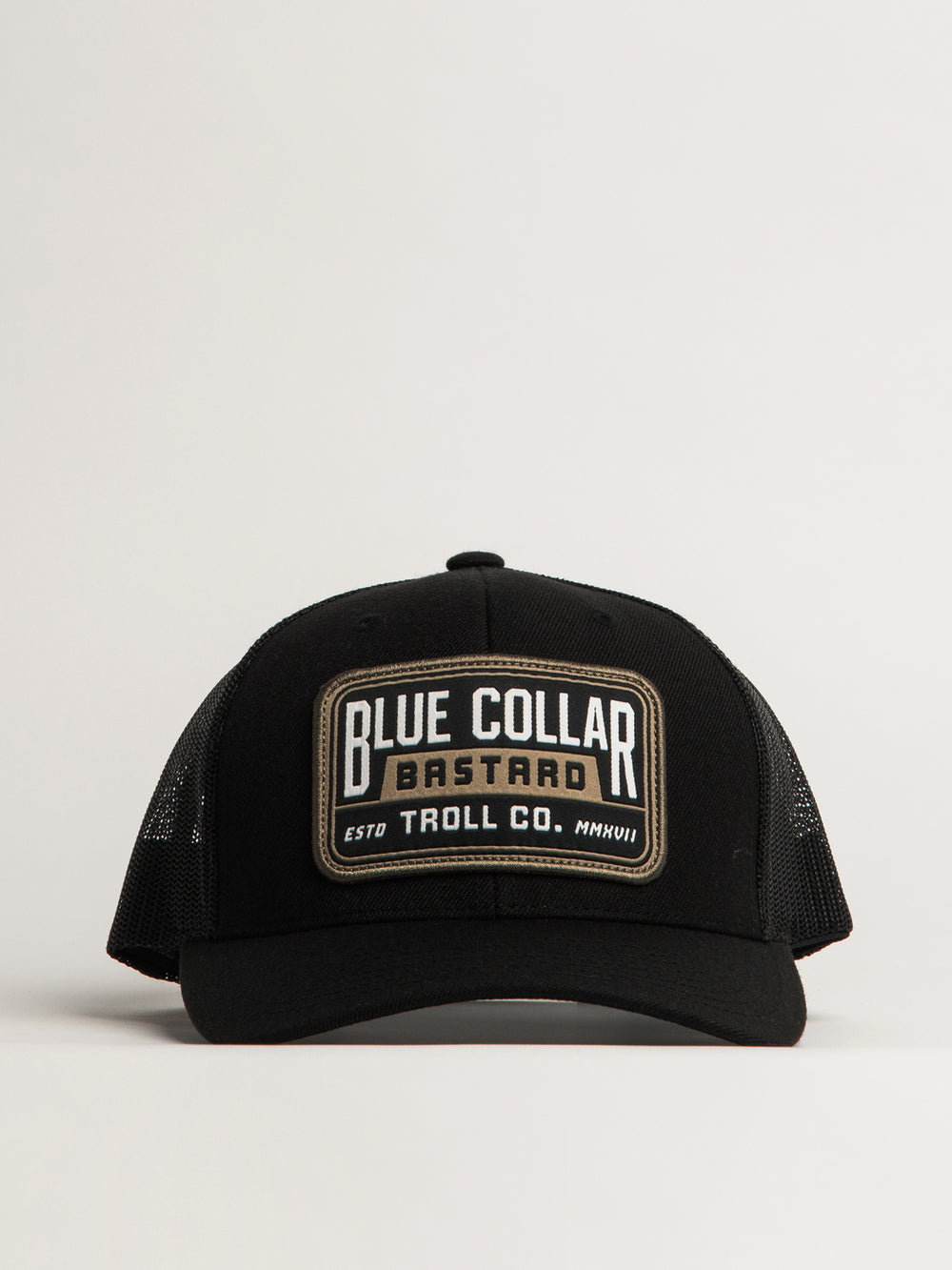 TROLL CO. BCB CURVERD BRIM TRUCKER HAT