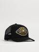 TROLL CO. TROLL CO. DHCM WING SPANNER CURVED BRIM HAT - BLACK - Boathouse