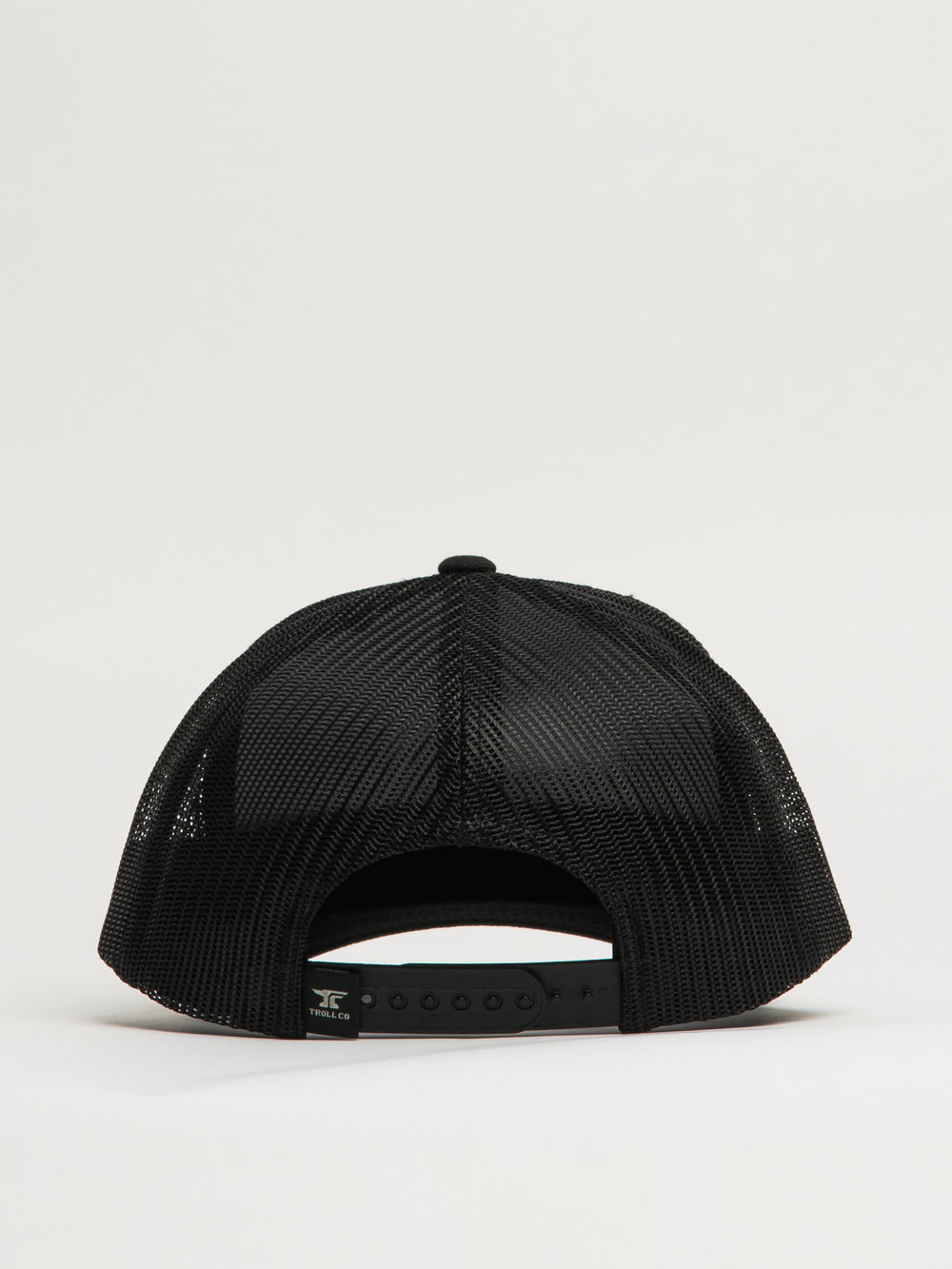TROLL CO. DHCM WING SPANNER CURVED BRIM HAT - BLACK