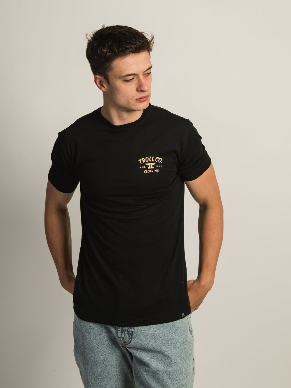 TROLL CO. NEEDLE UP HAMMER DOWN T-SHIRT