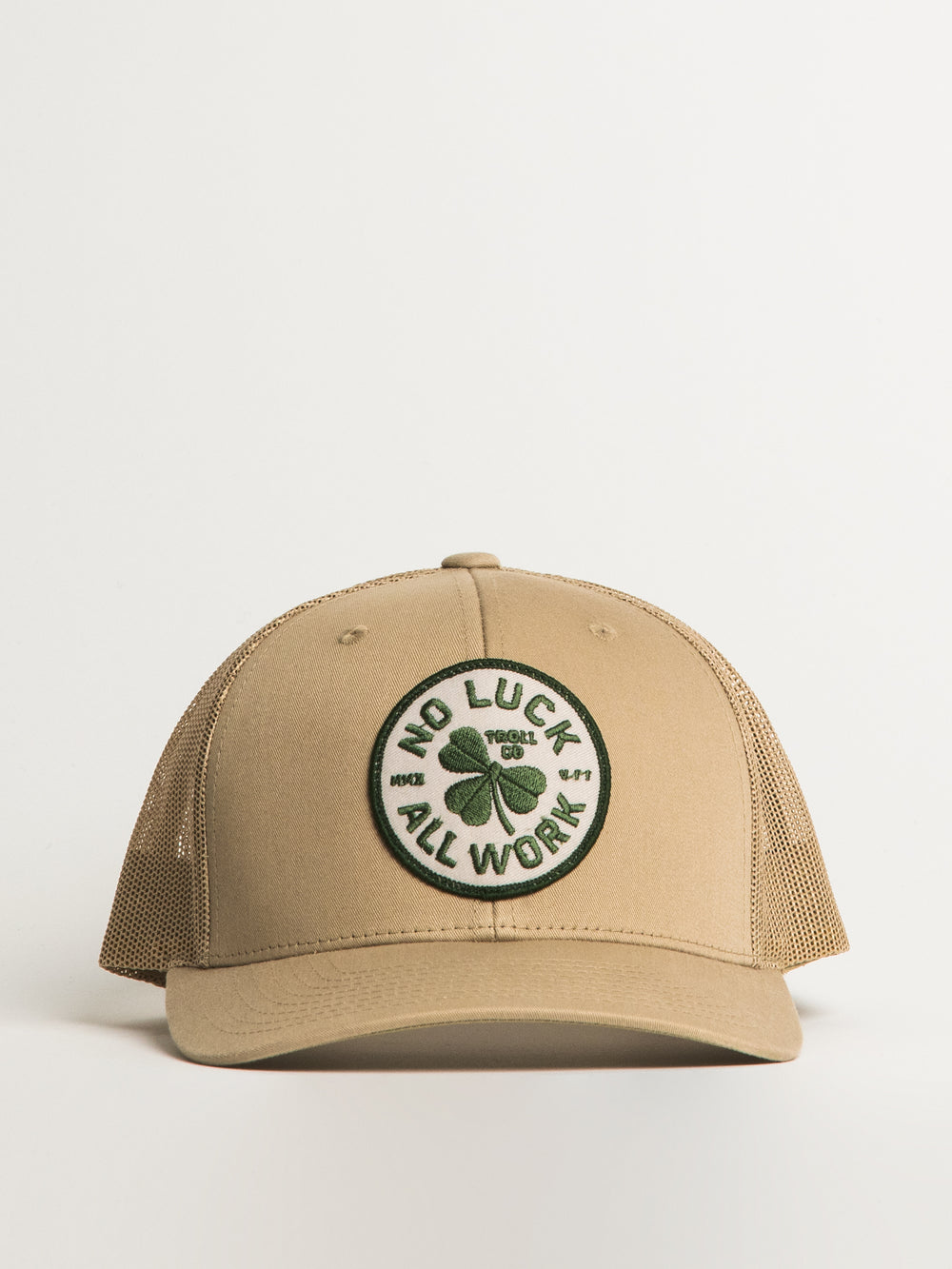 TROLL CO. NO LUCK ALL WORK CHAPEAU A BORD COURBE