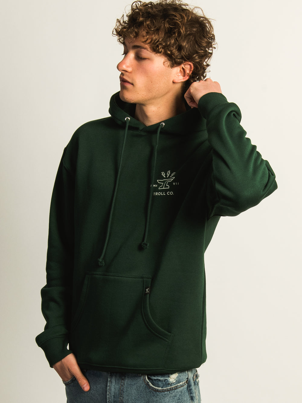 TROLL CO. TWISTING WRENCHES PULL OVER HOODIE