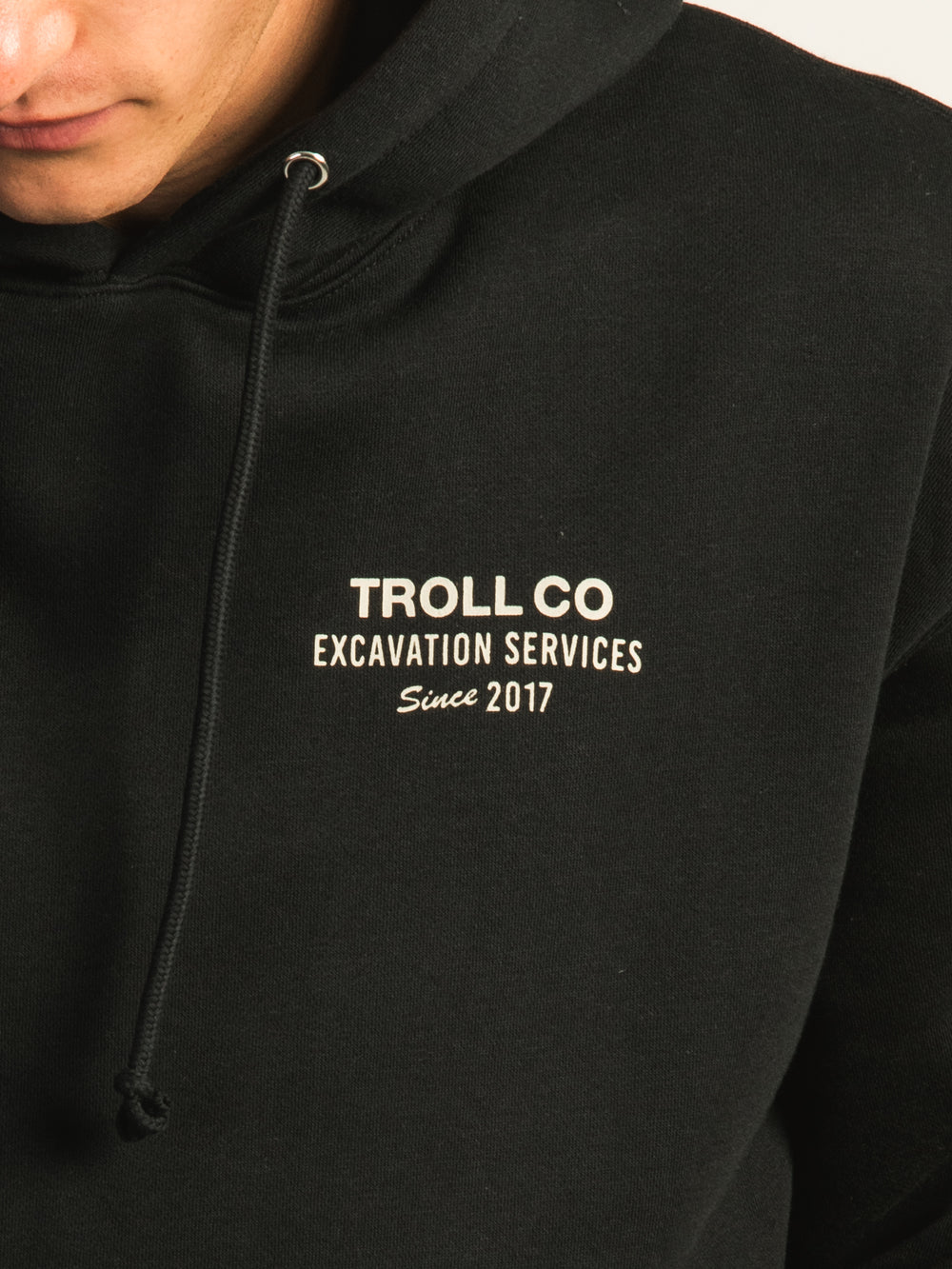 TROLL CO. TROLL CO. EXCAVATION SVCS 2.0 PULL OVER HOODIE - Boathouse