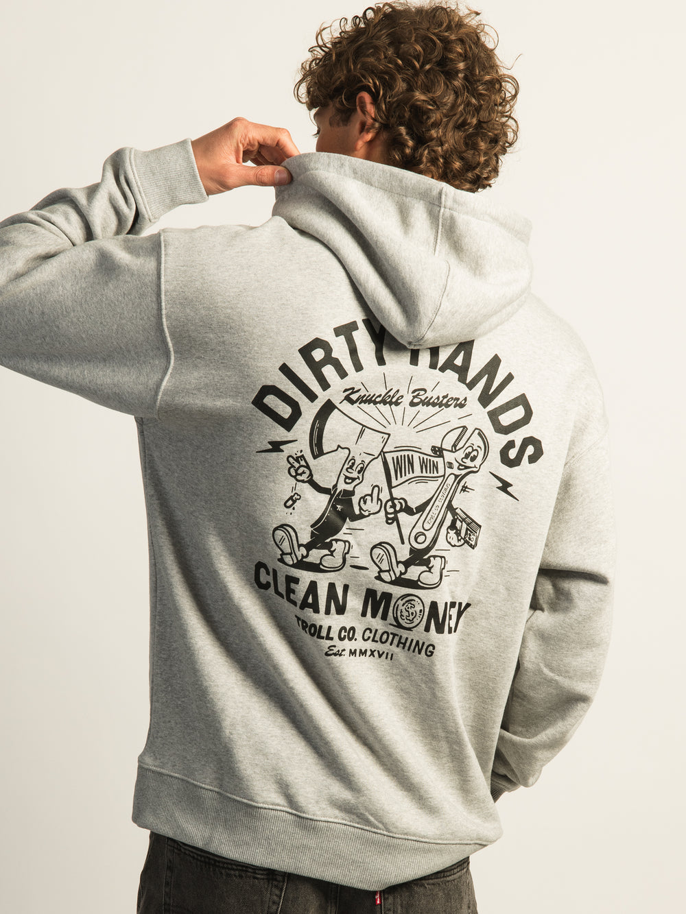 TROLL CO. KNUCKLE BROS 2.0 PULL OVER HOODIE