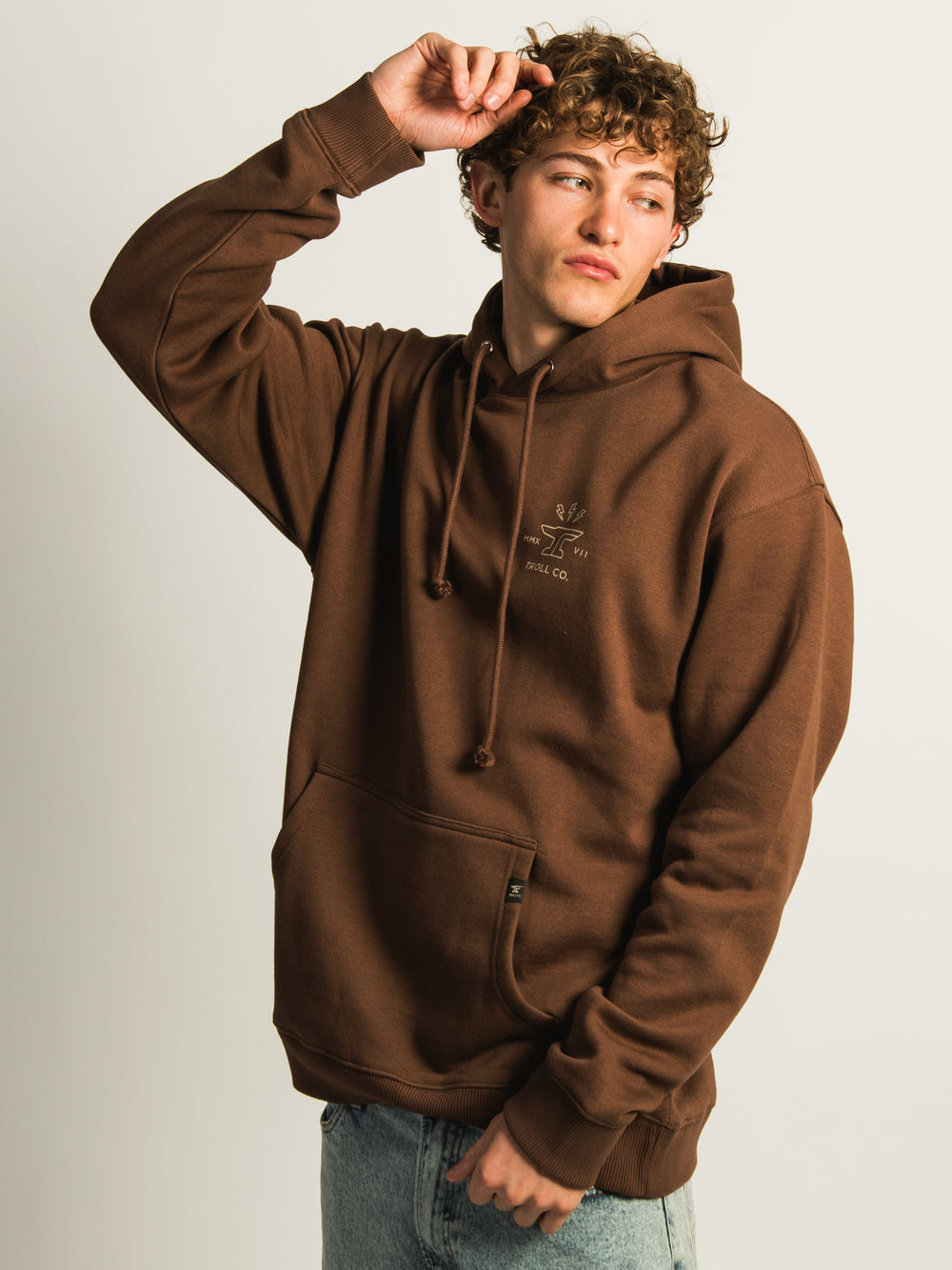 TROLL CO. TWISTING WRENCHES PULL OVER HOODIE