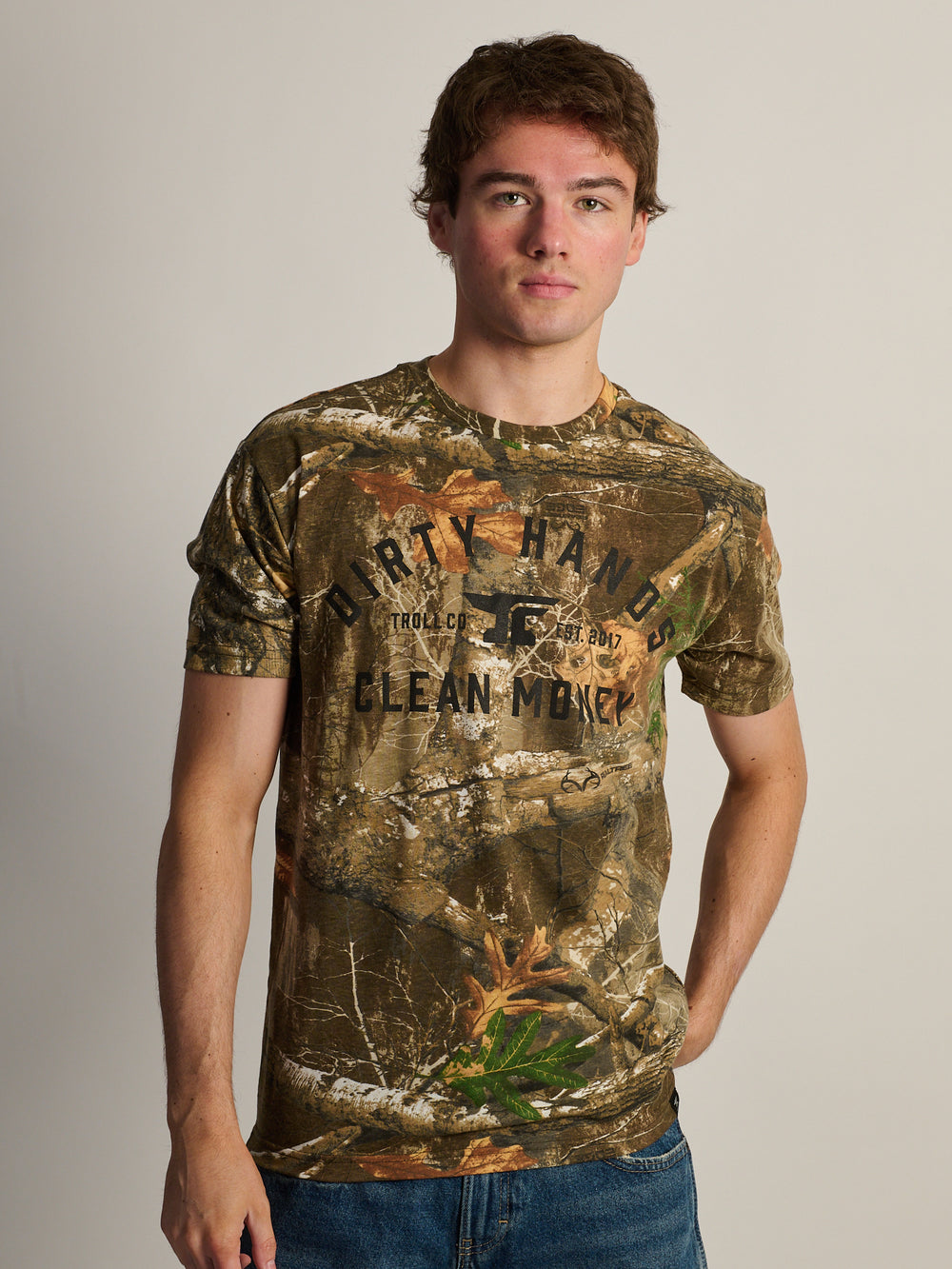 TROLL CO. TROLL CO. DHCM CLASSIC REALTREE T-SHIRT - Boathouse