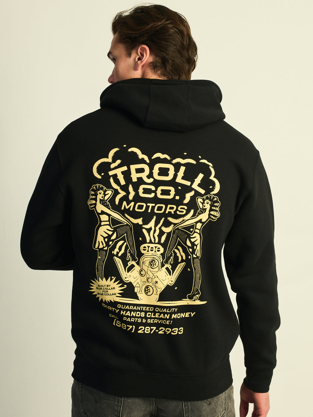 TROLL CO. TROLL CO MOTORS PULLOVER HOODIE