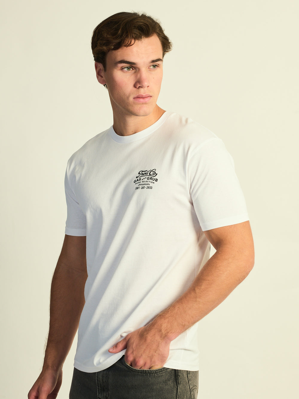 TROLL CO. T-SHIRT GAS AND GRUB