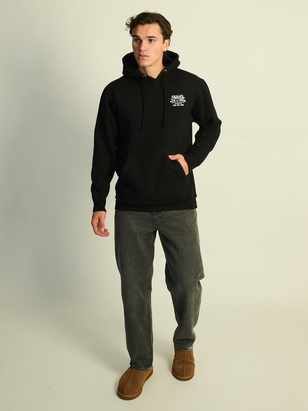 TROLL CO. TROLL CO. GAS AND GRUB PULLOVER HOODIE - Boathouse