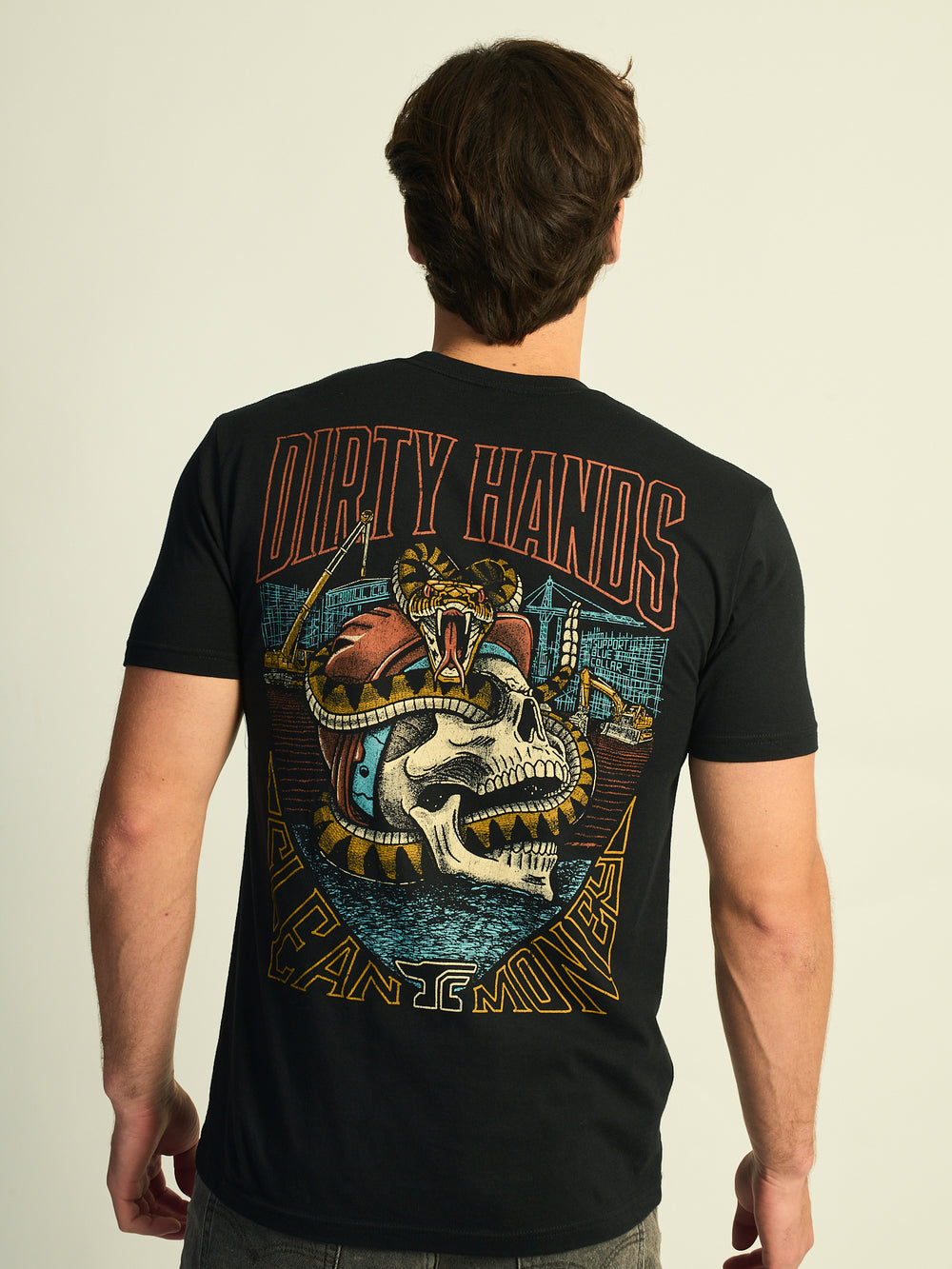 TROLL CO. DHCM RATTLED T-SHIRT