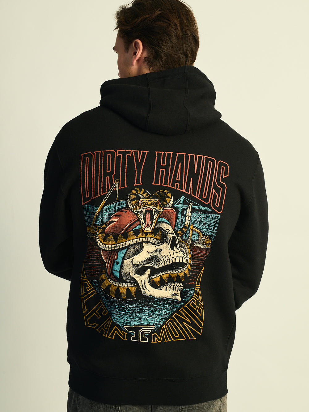 TROLL CO. DHCM RATTLED PULLOVER HOODIE