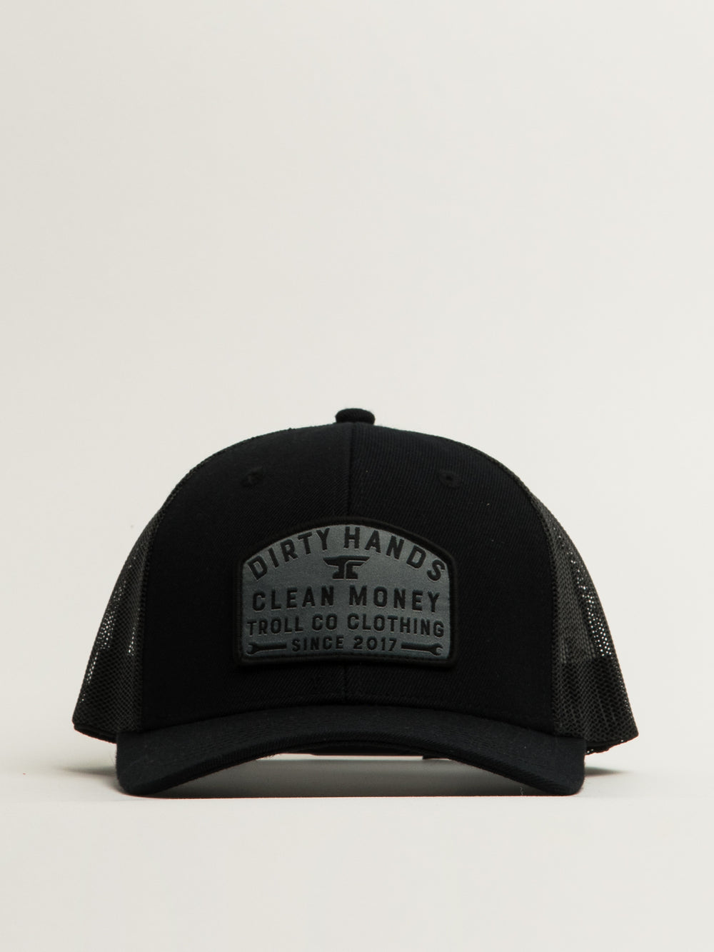 TROLL CO. DHCM WRENCH CURVED BRIM TRUCKER HAT