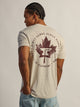 TROLL CO. TROLL CO. DHCM ANVIL LEAF TEE - SAND - Boathouse