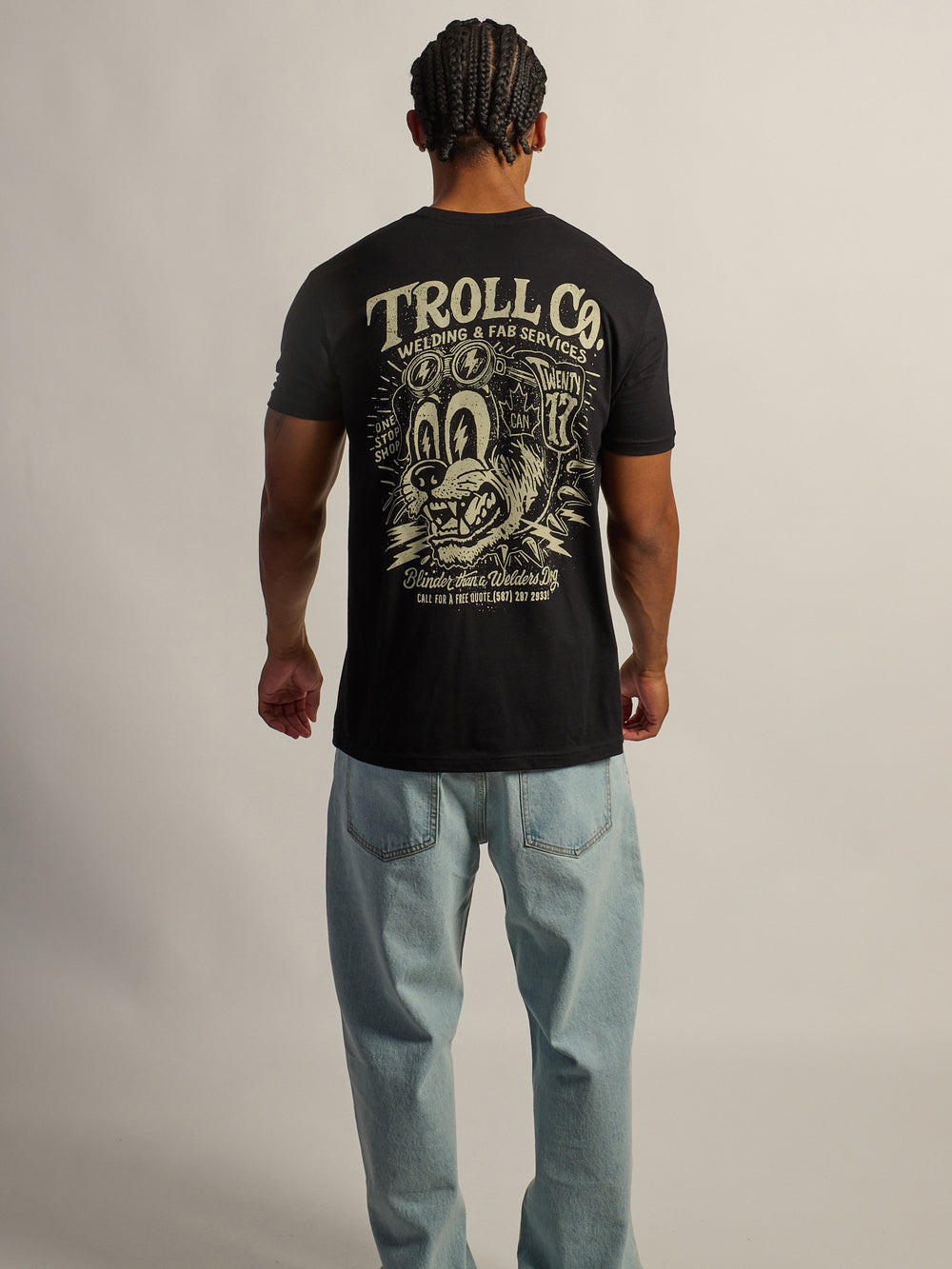 T-shirt TROLL CO. SOUDEURS CHIEN CANADA