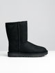 UGG WOMENS UGG CLASSIC SHORT II BOOTS - BLACK - Boathouse