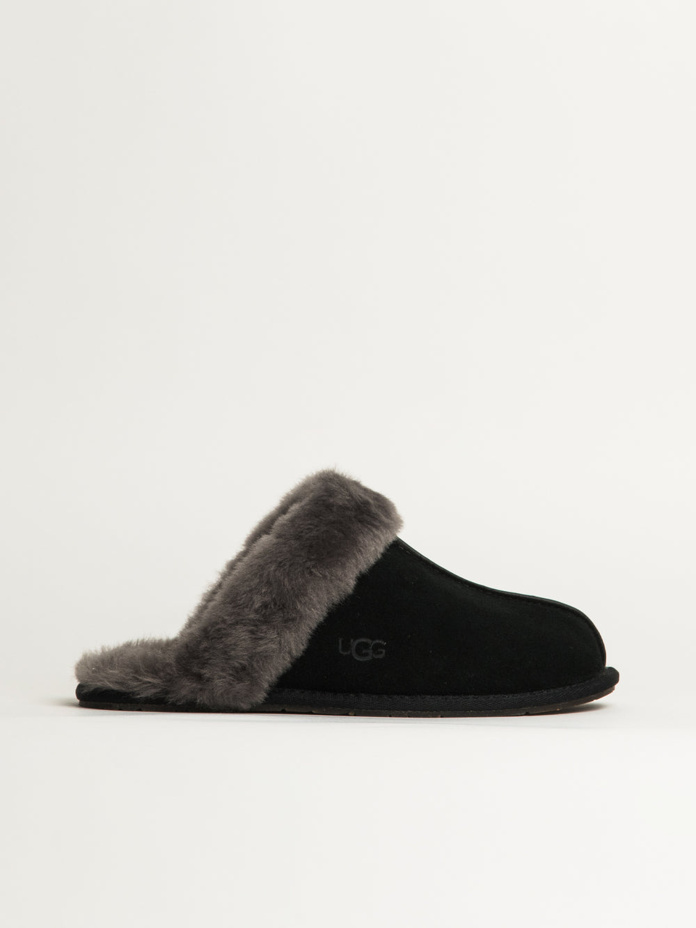 WOMENS UGG SCUFFETTE II SLIPPER - BLACK