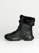 UGG WOMENS UGG YOSE FLUFF BOOT - BLACK - Boathouse