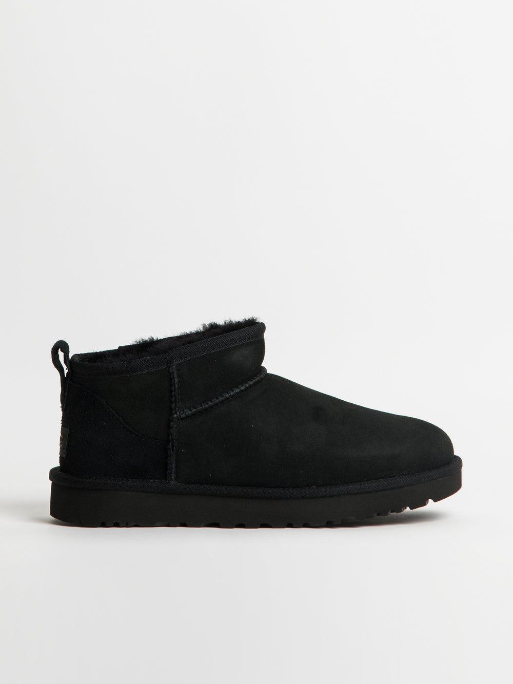 WOMENS UGG CLASSIC ULTRA MINI BOOT - BLACK