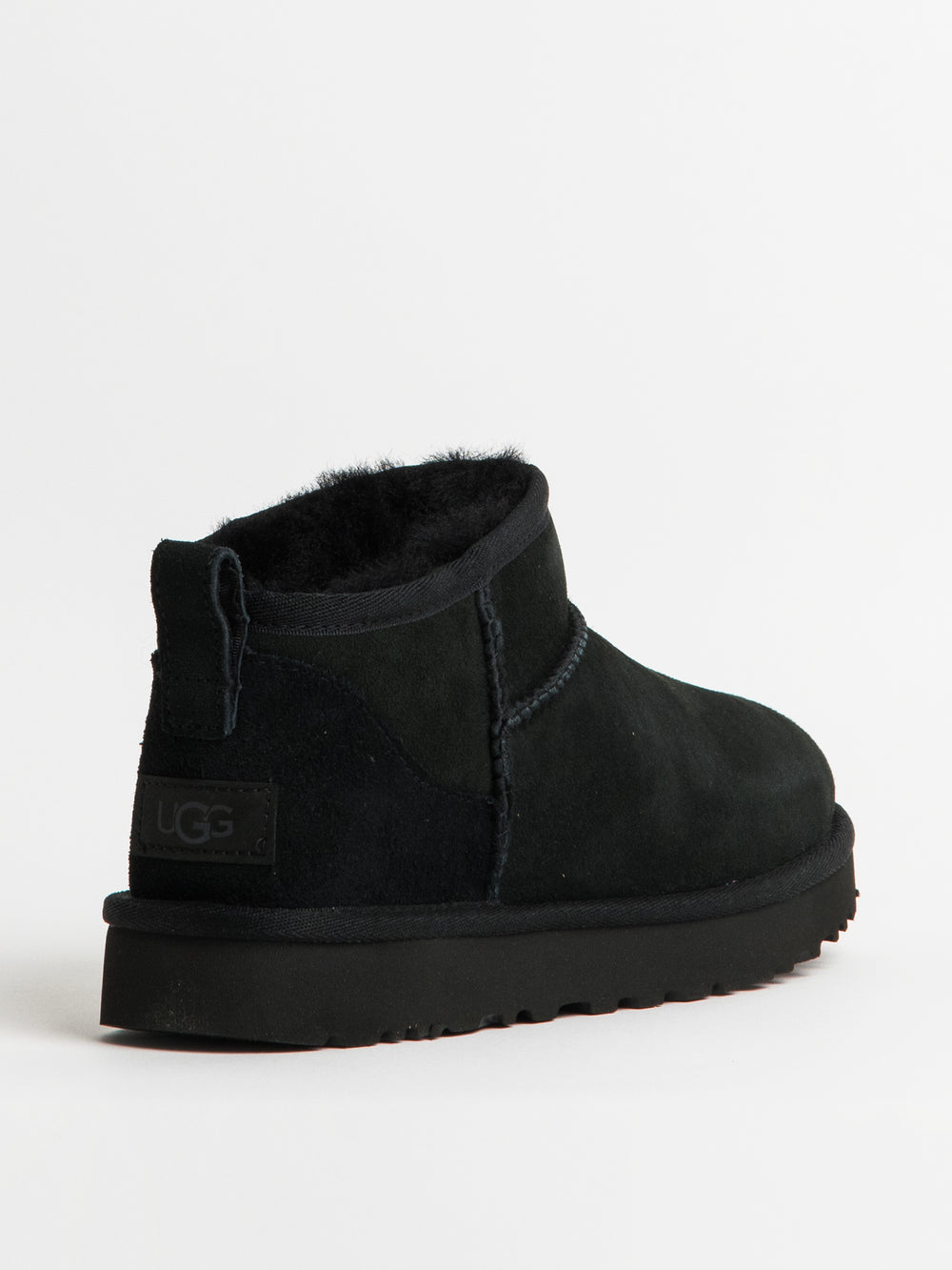 WOMENS UGG CLASSIC ULTRA MINI BOOT - BLACK