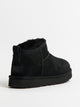 UGG WOMENS UGG CLASSIC ULTRA MINI BOOT - BLACK - Boathouse