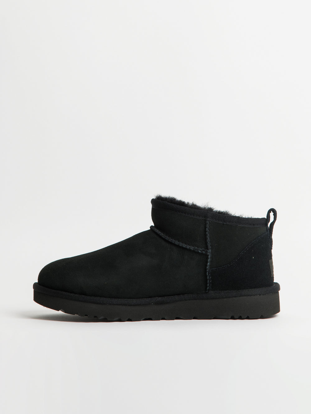WOMENS UGG CLASSIC ULTRA MINI BOOT - BLACK