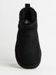 UGG WOMENS UGG CLASSIC ULTRA MINI BOOT - BLACK - Boathouse