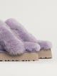 PANTOUFLE UGG DISQUETTE - LILAS