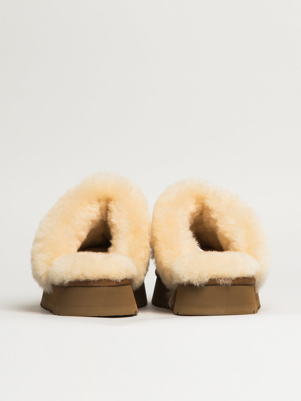 PANTOUFLE UGG DISQUETTE POUR FEMME - CHÂTAIGNE