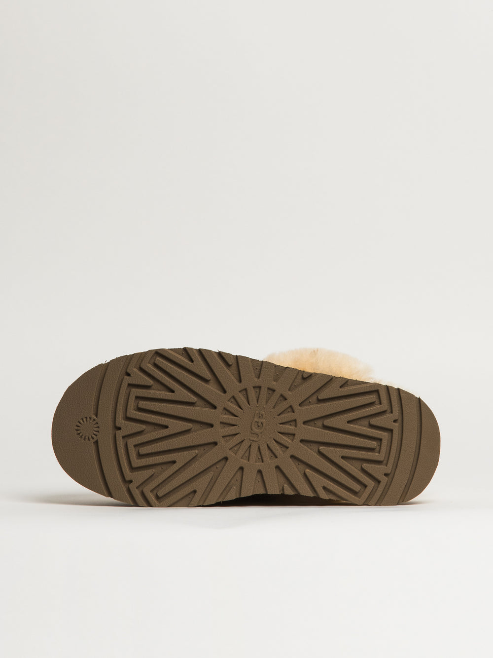 PANTOUFLE UGG DISQUETTE POUR FEMME - CHÂTAIGNE