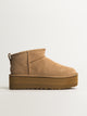 UGG WOMENS UGG CLASSIC ULTRA MINI PLATFORM - SAND - Boathouse