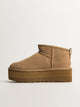 UGG WOMENS UGG CLASSIC ULTRA MINI PLATFORM - SAND - Boathouse