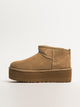 UGG WOMENS UGG CLASSIC ULTRA MINI PLATFORM - SAND - Boathouse