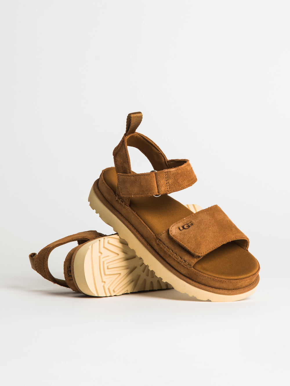 WOMENS UGG GOLDENSTAR SANDAL - CHESTNUT