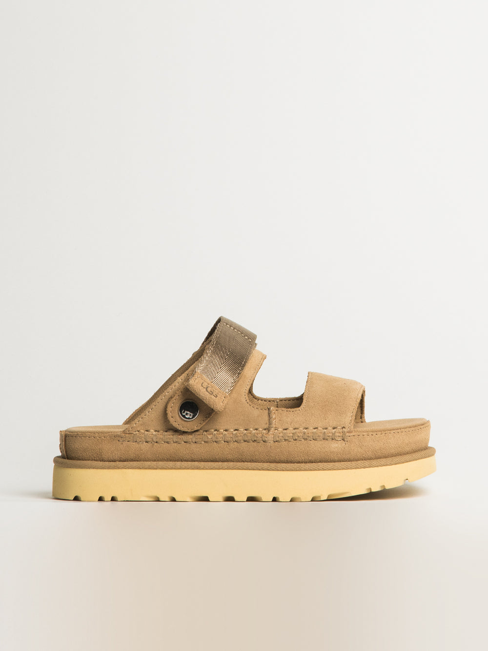 UGG GOLDENSTAR ADJUSTABLE SLIDE WOMENS - SAND