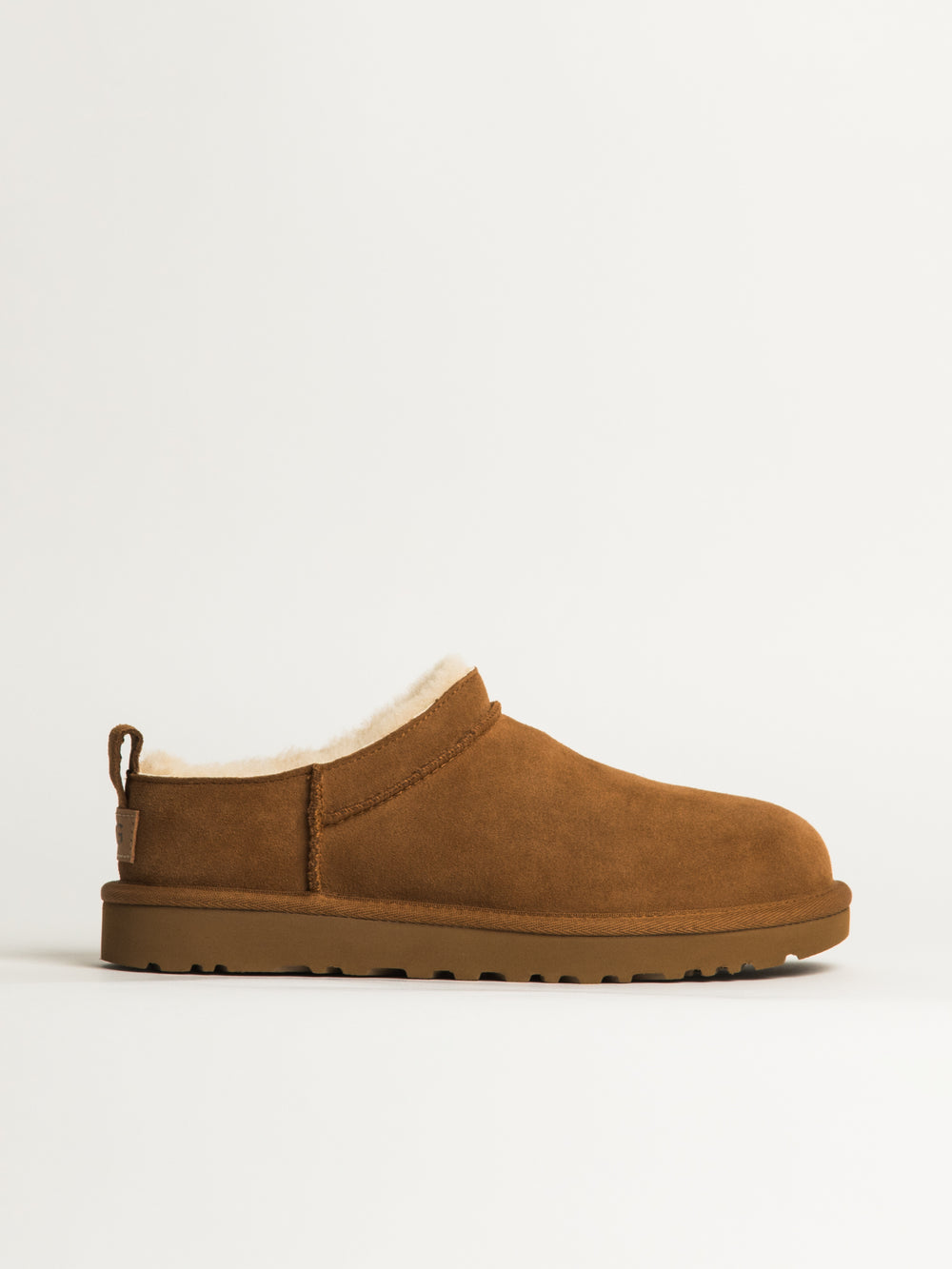 UGG CLASSIC MICRO PANTOUFLE FEMME- CHESTNUT