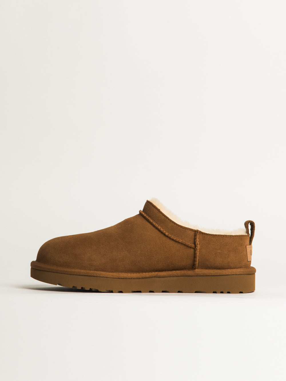 WOMENS UGG CLASSIC MICRO SLIPPER - CHESTNUT