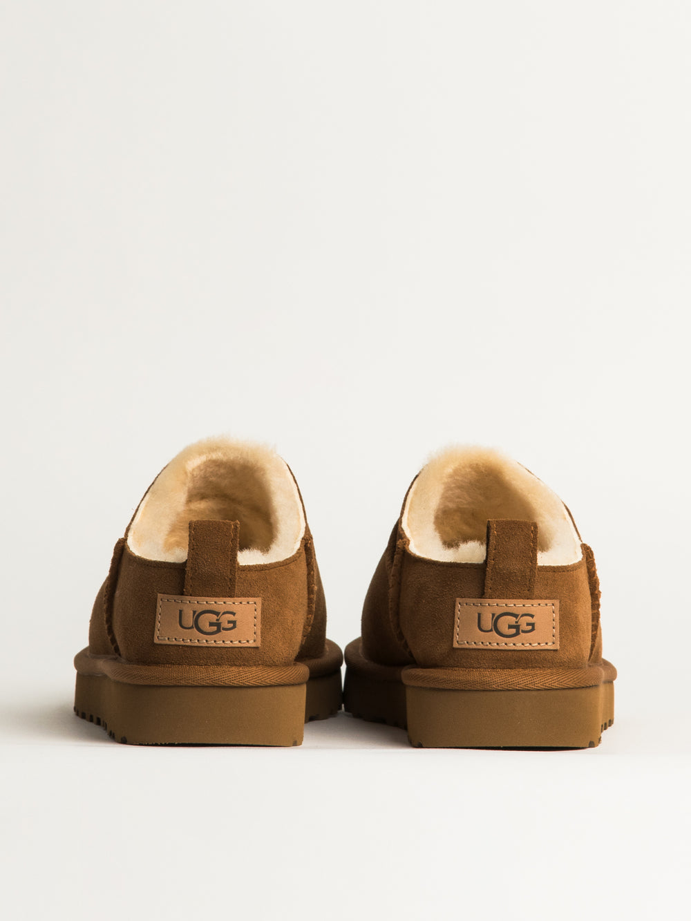 UGG CLASSIC MICRO PANTOUFLE FEMME- CHESTNUT