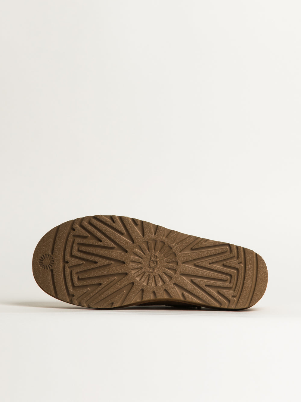 UGG CLASSIC MICRO PANTOUFLE FEMME- CHESTNUT