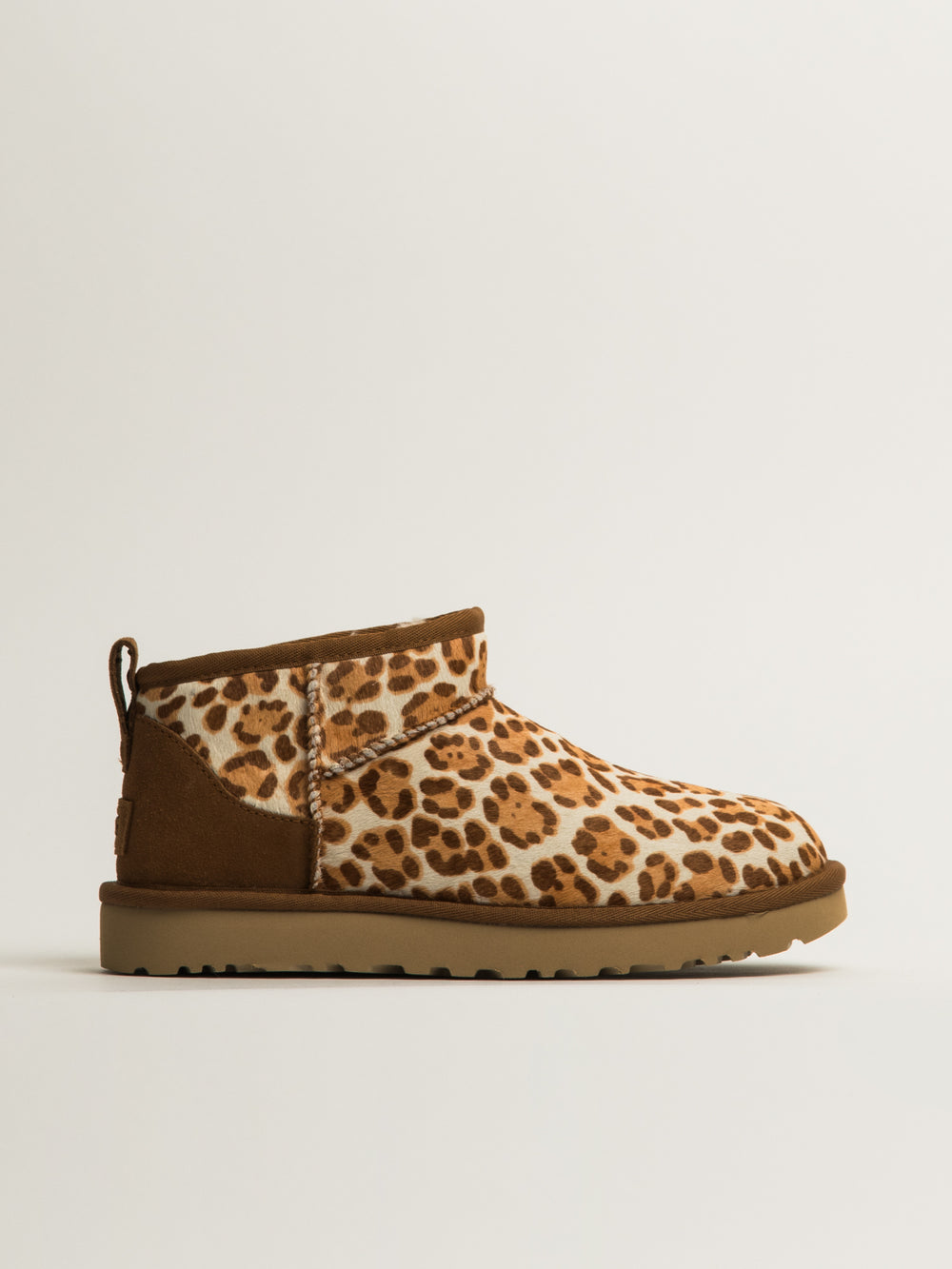 UGG CLASSIC ULTRA MINI PLAINS FEMME - LÉOPARD