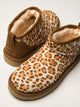 WOMENS UGG CLASSIC ULTRA MINI PLAINS - LEOPARD