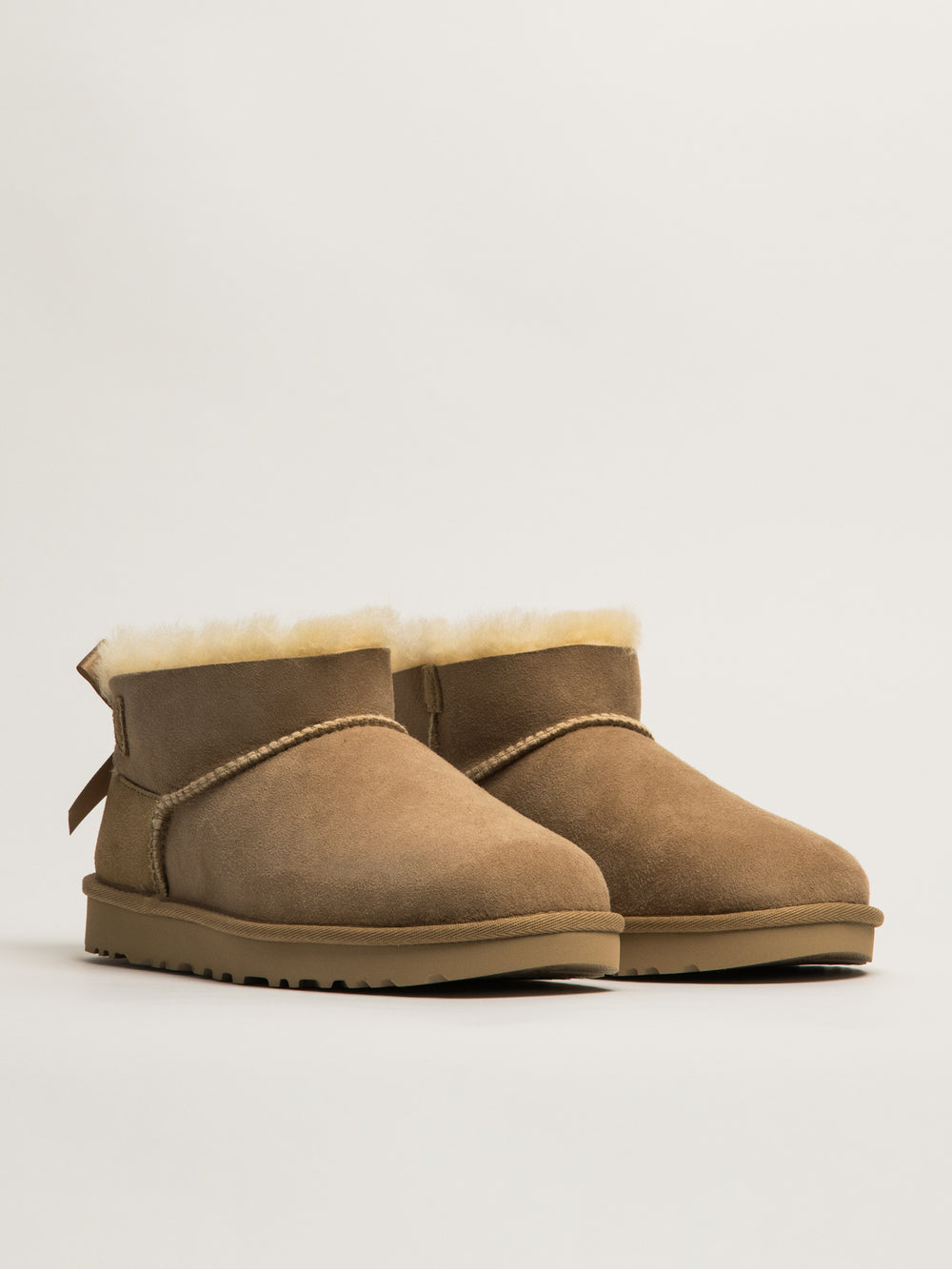 UGG ULTRA MINI BAILEY BOW BOOT - SABLE