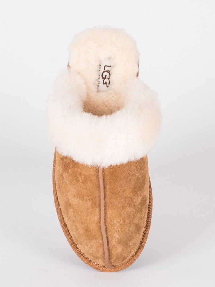 WOMENS UGG SCUFFETTE II SLIPPER - CHESTNUT