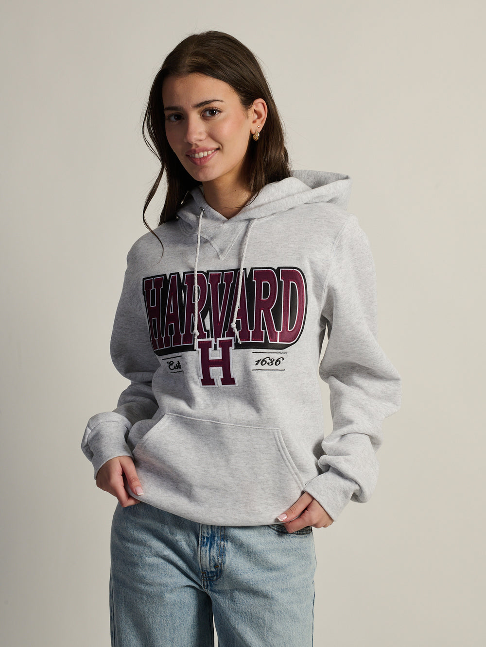 NCAA HARVARD PULLOVER HOODIE