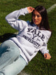 VARSITY NCAA YALE PULLOVER HOODIE - Boathouse