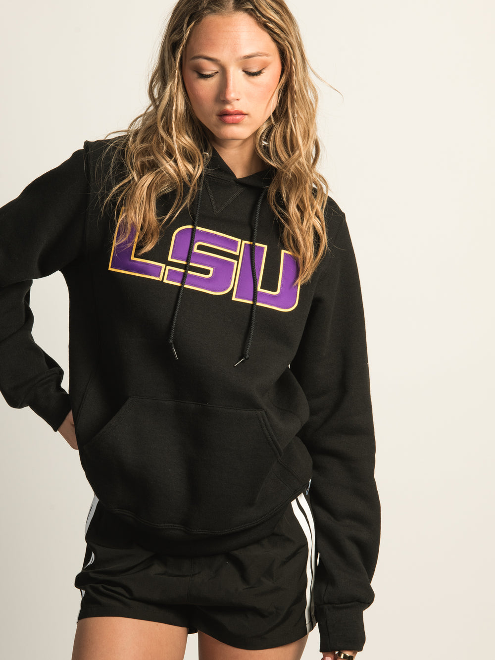 NCAA LSU PULLOVER HOODIE