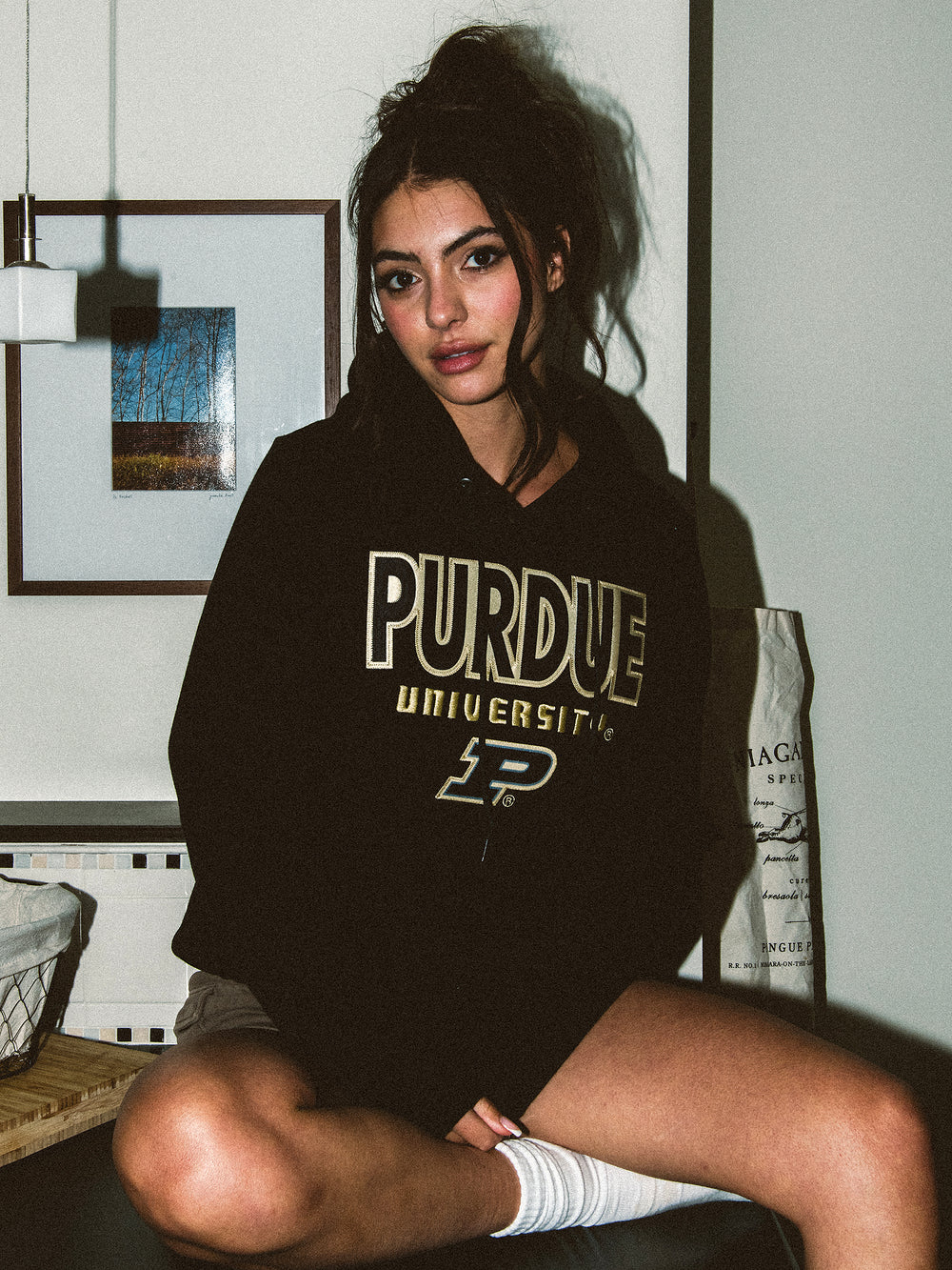 NCAA PURDUE PULLOVER HOODIE