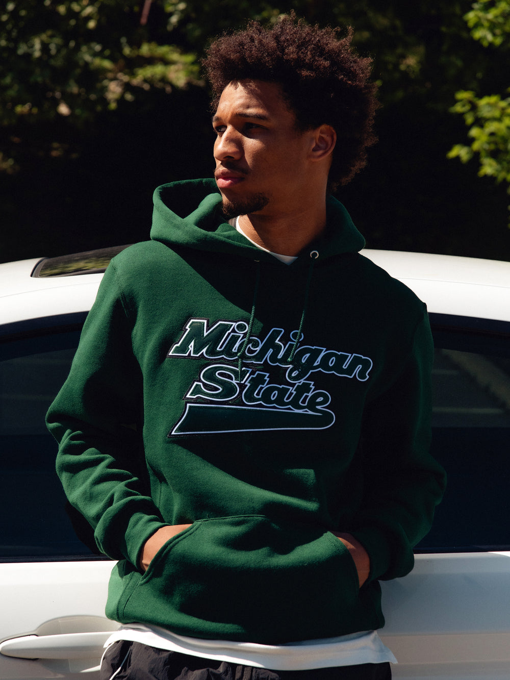 NCAA MICHIGAN STATE PULL OVER HOODIE