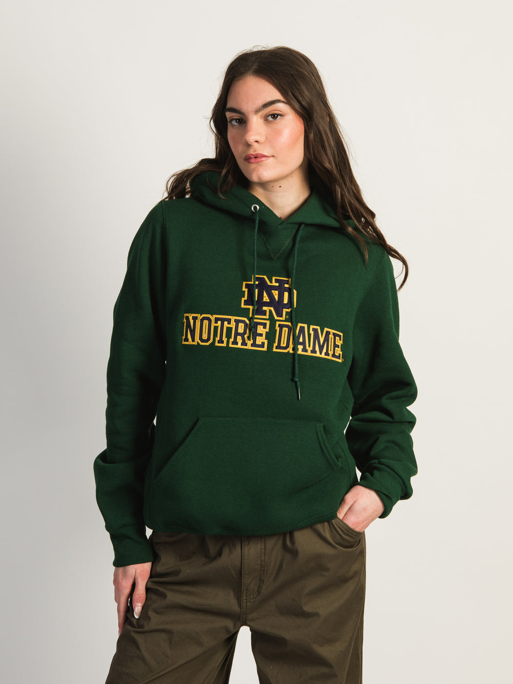 VARSITY NCAA NOTRE DAME PULLOVER HOODIE - CLEARANCE - Boathouse