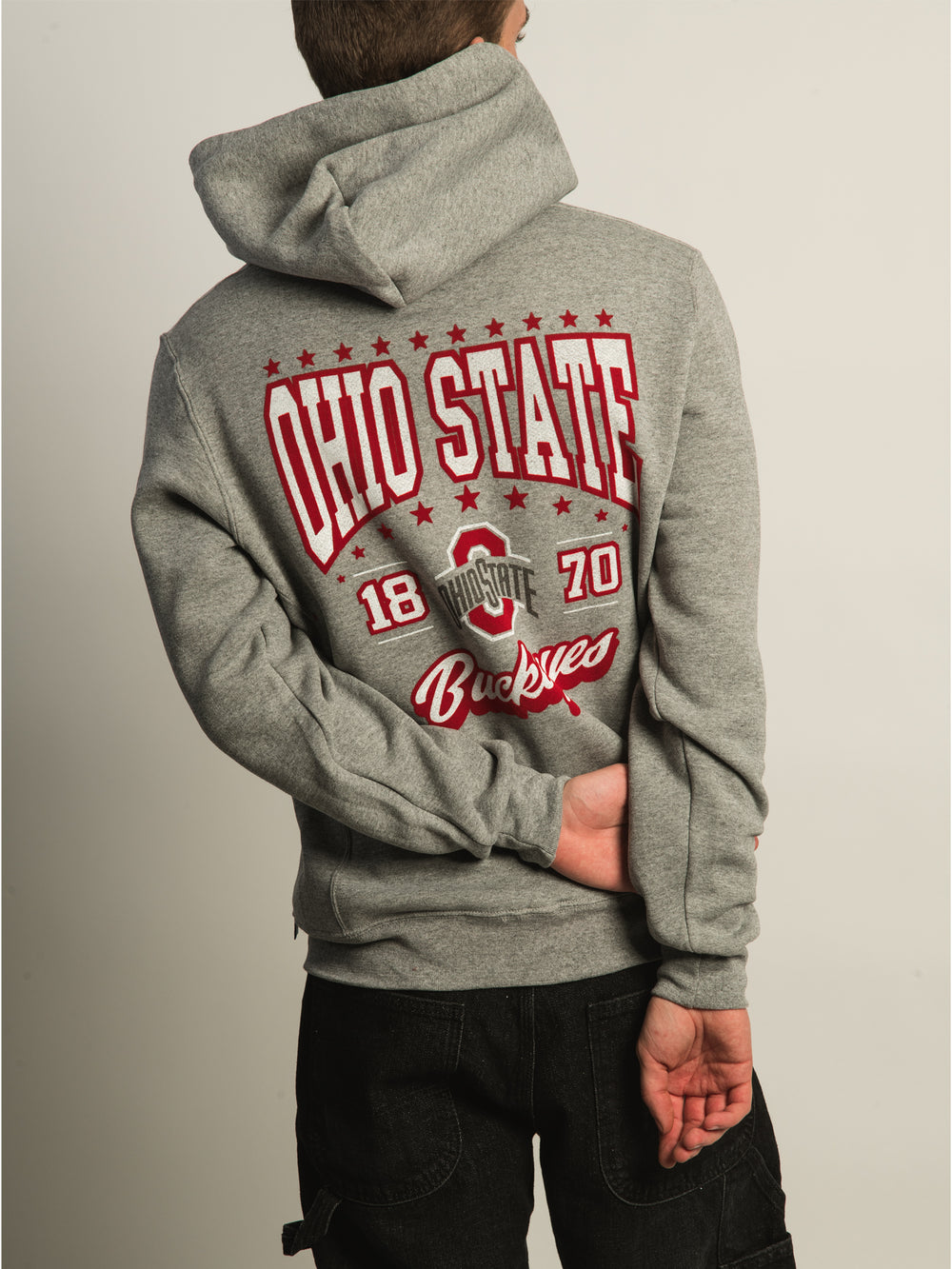 NCAA OHIO STATE PULLOVER HOODIE