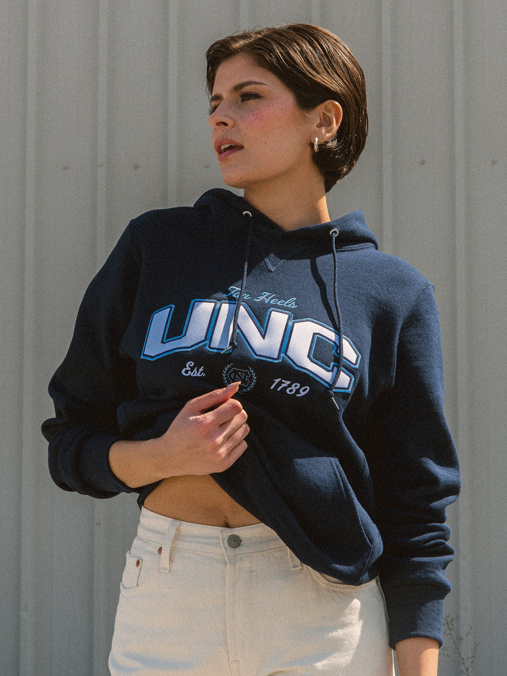 NCAA UNC PULLOVER HOODIE